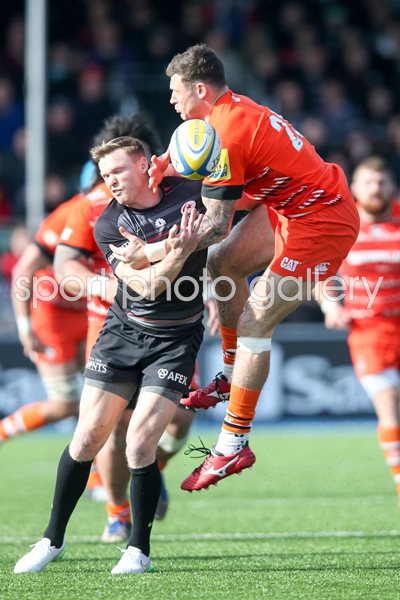 Chris Ashton Saracens v Leicester 2015