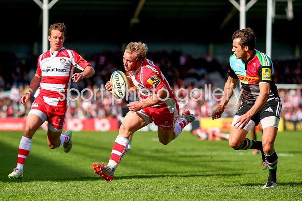 Dan Robson Gloucester v Harlequins 2015