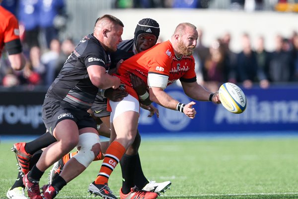 Loenardo Ghiraldini Leicester v Saracens 2015