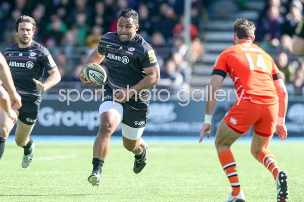 Billy Vunipola Saracens v Leicester 2015