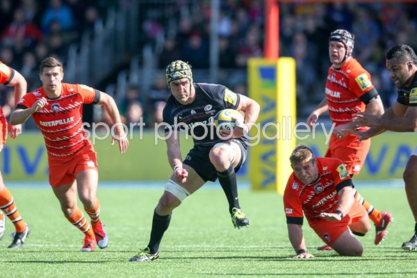 Kelly Brown Saracens v Leicester 2015