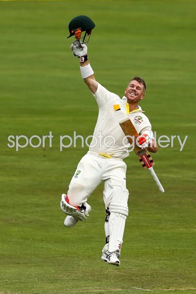 David Warner Australia v South Africa Centurion 2014