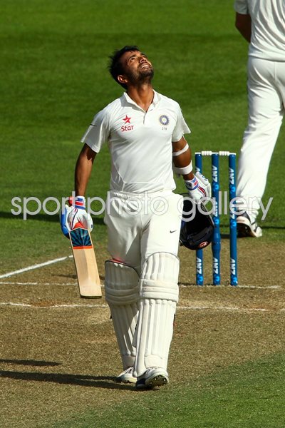 Ajinkya Rahane India v New Zealand Wellington 2014