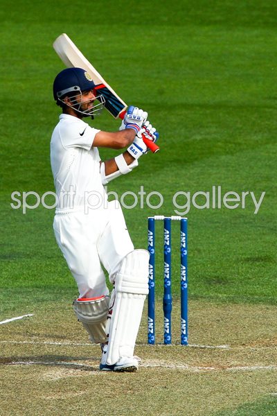 Ajinkya Rahane India v New Zealand Wellington 2014