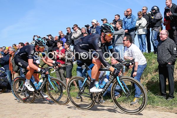 Bradley Wiggins Paris Roubaix 2015