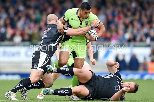 Luther Burre Northampton v Exeter 2015