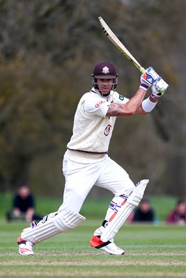 Kevin Pietersen Surrey v Oxford MCCU 2015