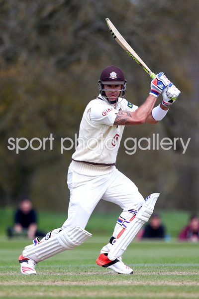 Kevin Pietersen Surrey v Oxford MCCU 2015
