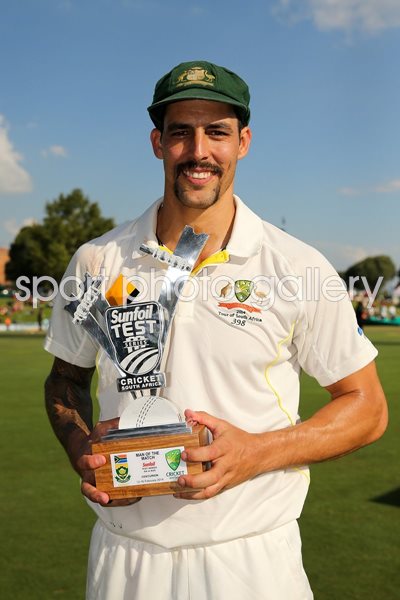 Mitchell Johnson Australia v South Africa Centurion 2014