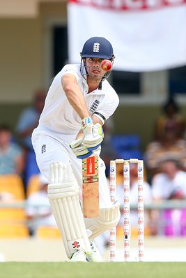 Alastair Cook England v West Indies Antigua 2015