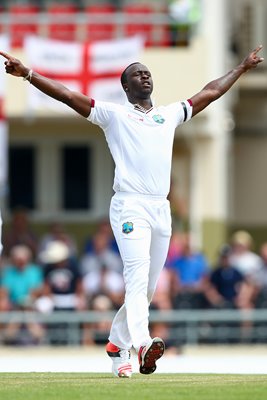 Kemar Roach West Indies v England Antigua 2015