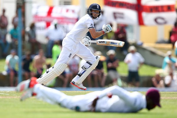 Joe Root England v West Indies Antigua 2015