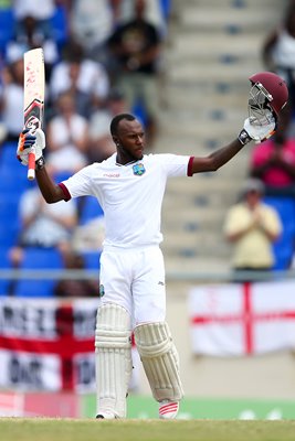 Jermaine Blackwood West Indies century v England 2015