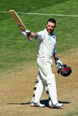 Brendon McCullum New Zealand v India Wellington 2014
