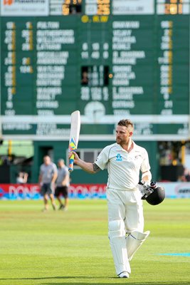 Brendon McCullum New Zealand v India Wellington 2014