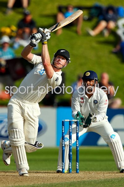 James Neesham New Zealand v India Wellington 2014