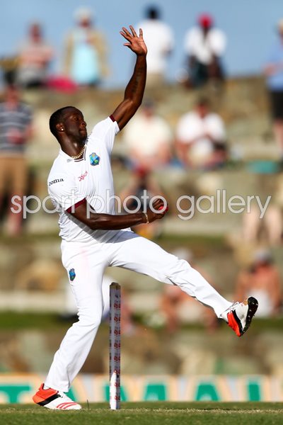 Kemar Roach West Indies v England Antigua 2015