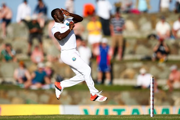 Kemar Roach West Indies v England Antigua 2015