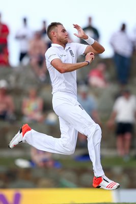 Stuart Broad England v West Indies Antigua 2015