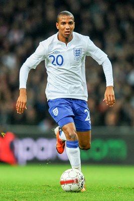 Ashley Young England v Denmark 2011