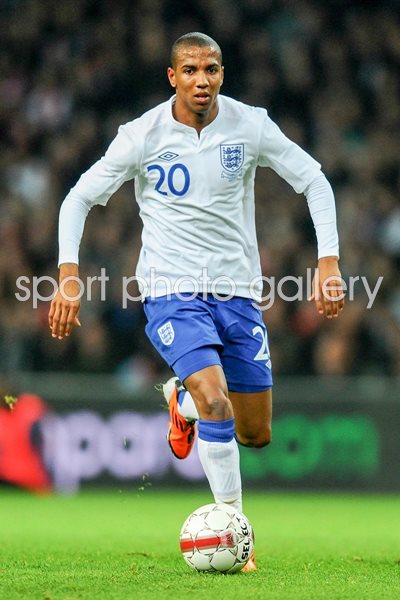 Ashley Young England v Denmark 2011