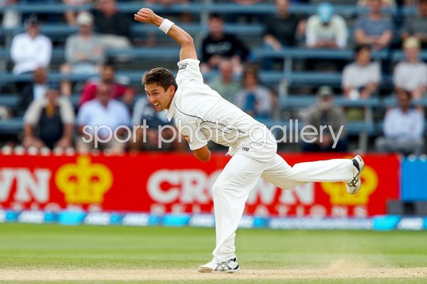 Trent Boult New Zealand v India Wellington 2014
