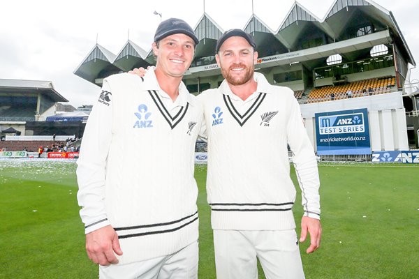 Brendon McCullum & BJ Watling New Zealand Wellington 2014