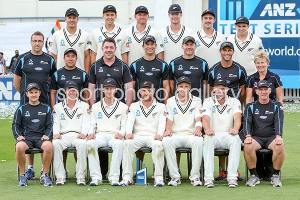 New Zealand win test series v India Wellington 2014