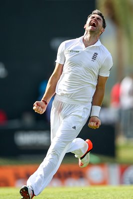 James Anderson England v West Indies Antigua 2015