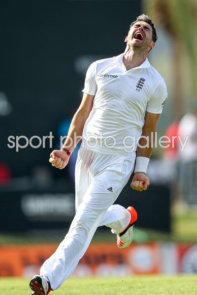 James Anderson England v West Indies Antigua 2015