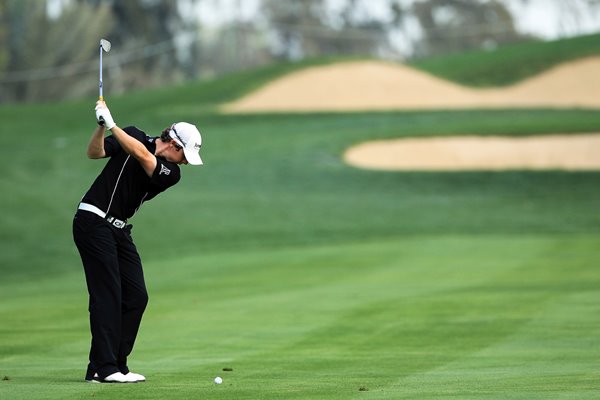 Rory McIlroy action - Dubai 2011