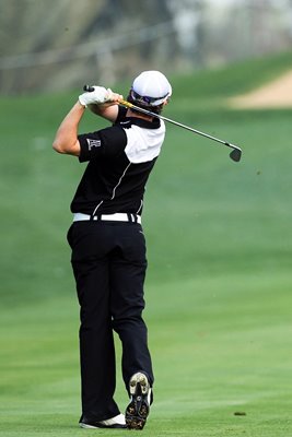 Rory McIlroy follow through - Dubai 2011