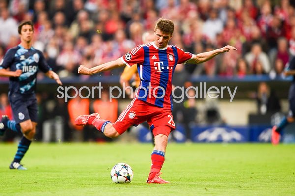 Thomas Mueller Bayern Muenchen v Porto 2015