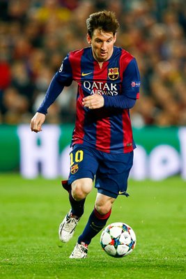 Messi FC Barcelona v Paris Saint-Germain 2015