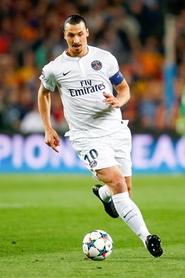 Zlatan Ibrahimovic FC Barcelona v Paris Saint-Germain 2015