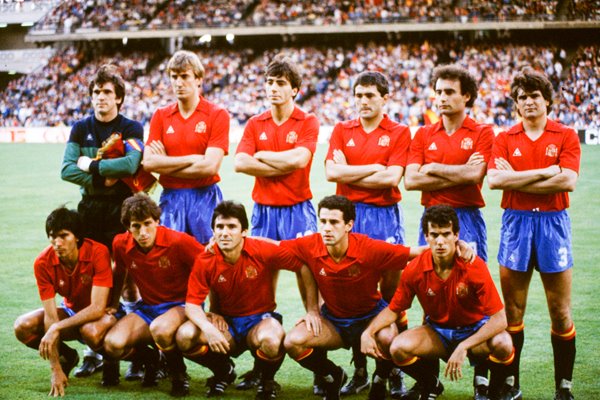UEFA Championship 1984 Spain line-up