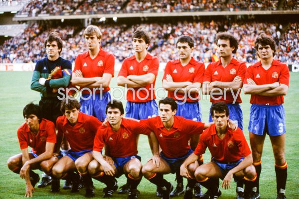 UEFA Championship 1984 Spain line-up