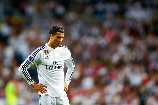Cristiano Ronaldo Real Madrid v Atletico Madrid 2015