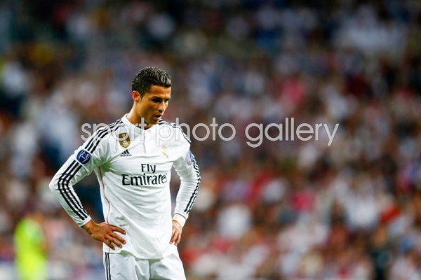 Cristiano Ronaldo Real Madrid v Atletico Madrid 2015