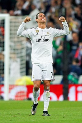 Ronaldo Real Madrid CF v Club Atletico de Madrid 2015