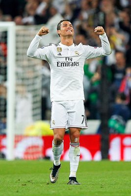 Ronaldo Real Madrid CF v Club Atletico de Madrid 2015