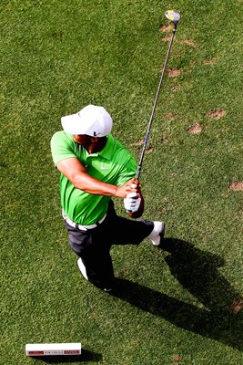 Tiger Woods Birdseye view - Dubai 2011