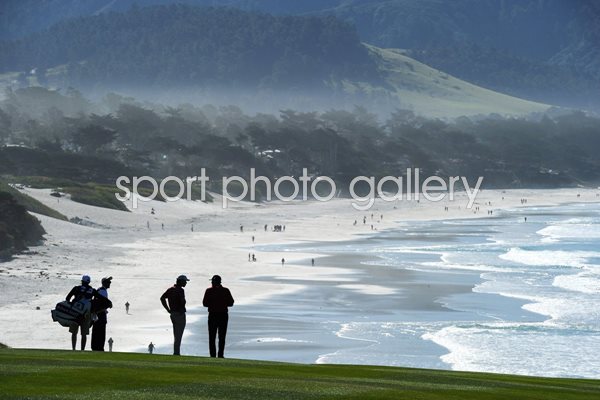 Steve Marino with Padraig Harrington Pebble Beach