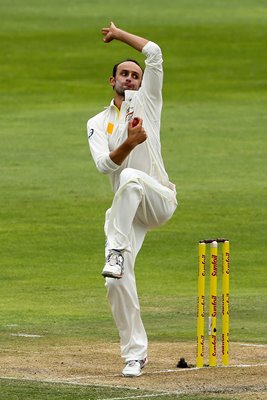 Nathan Lyon Australia v South Africa Port Elizabeth 2014