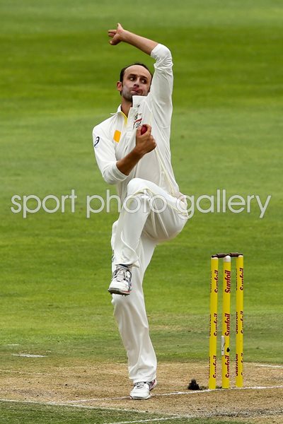 Nathan Lyon Australia v South Africa Port Elizabeth 2014