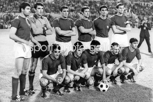  Italy team European Champions 1968