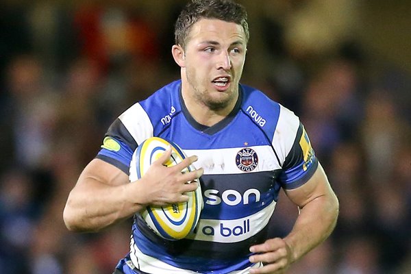 Sam Burgess Bath Rugby v London Irish 2015