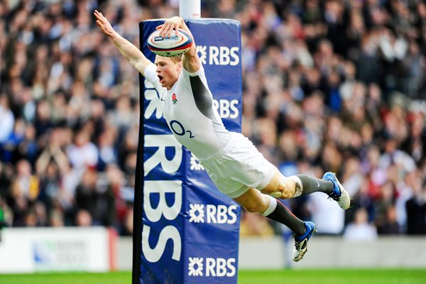 Chris Ashton Swallow Dive - 6 Nations 2011