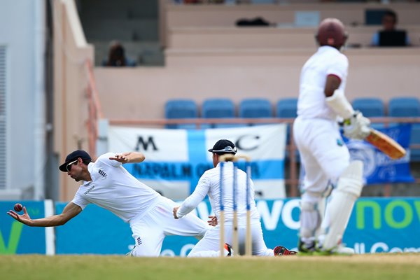 Alastair Cook England v West Indies Grenanda 2015