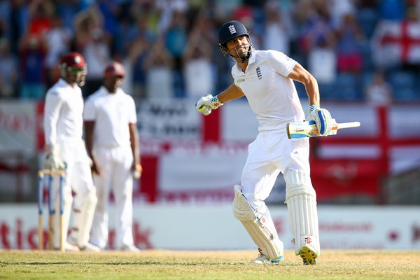 Alastair Cook England v West Indies Grenanda 2015